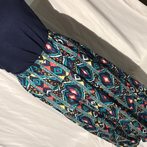 Kim Rogers Dresses & Skirts - Kim Rogers Floor Length Aztec Print Skirt